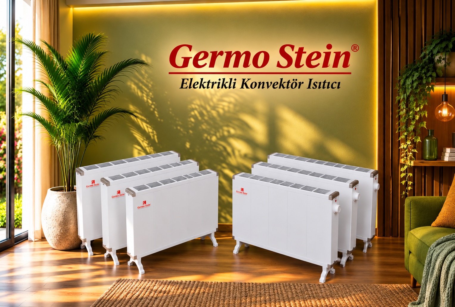 Germo Stein Konvektör Isıtıcı